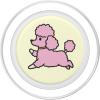 PopSockets Dog Phone Grip – Prancing Poodle PopSockets PopGrip for MagSafe(Magnetic PopGrip)