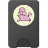 PopSockets Dog Phone Grip – Prancing Poodle PopSockets PopGrip for MagSafe(Magnetic PopWallet)