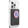 PopSockets Dog Phone Grip – Purple Prancing Poodle PopSockets PopGrip for MagSafe(Magnetic PopWallet)