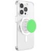 PopSockets Phone Grip – Bright Green PopSockets PopGrip for MagSafe(Magnetic PopGrip)