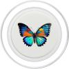 PopSockets Phone Grip, Butterfly – Vibrant Monarch PopSockets PopGrip for MagSafe(Magnetic PopGrip)