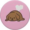 PopSockets Phone Grip, Dog – Sleeper Pupper PopSockets PopGrip for MagSafe(Adhesive PopGrip)
