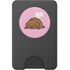 PopSockets Phone Grip, Dog – Sleeper Pupper PopSockets PopGrip for MagSafe(Magnetic PopWallet)