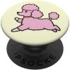 PopSockets Dog Phone Grip – Prancing Poodle PopSockets PopGrip for MagSafe(Adhesive PopGrip)