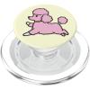 PopSockets Dog Phone Grip – Prancing Poodle PopSockets PopGrip for MagSafe(Magnetic PopGrip)
