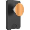PopSockets Phone Grip – Orange Stripe PopSockets PopGrip for MagSafe(Magnetic PopWallet)