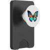 PopSockets Phone Grip, Butterfly – Vibrant Monarch PopSockets PopGrip for MagSafe(Magnetic PopWallet)