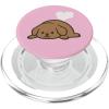 PopSockets Phone Grip, Dog – Sleeper Pupper PopSockets PopGrip for MagSafe(Magnetic PopGrip)