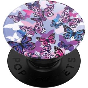 PopSockets Adhesive Phone Grip, Holder, Phone Stand, Butterfly – So Fly(Flutterby)