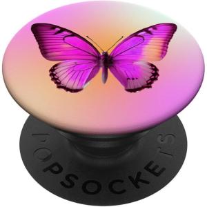 PopSockets Butterfly Phone Grip – Sunrise Flutterfly PopSockets PopGrip for MagSafe(Adhesive PopGrip)