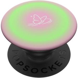 PopSockets Phone Grip – Aura Butterfly PopSockets PopGrip for MagSafe(Adhesive PopGrip)