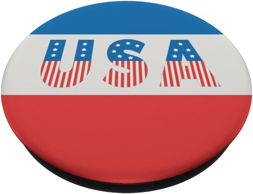 image:imagePopSockets Phone Grip with Expanding Kickstand USA Emblem PopSockets PopGrip for MagSafeAdhesive PopGrip
