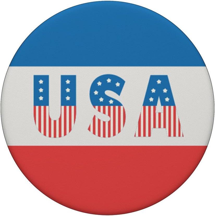 image:imagePopSockets Phone Grip with Expanding Kickstand USA Emblem PopSockets PopGrip for MagSafeAdhesive PopGrip
