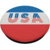 PopSockets Phone Grip with Expanding Kickstand- USA Emblem PopSockets PopGrip for MagSafe(Adhesive PopGrip)