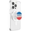 PopSockets Phone Grip with Expanding Kickstand- USA Emblem PopSockets PopGrip for MagSafe(Magnetic PopGrip)