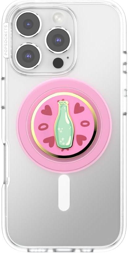 image:imagePopSockets Phone Grip for MagSafe Magnetic Holder Phone Stand Spinner Black Radial BackspinSpin the Bottle