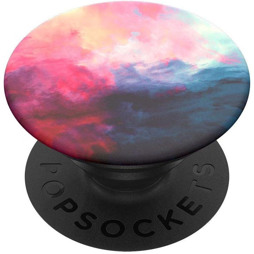 image:imagePopSockets Phone Grip for MagSafe Magnetic Holder Phone Stand Enamel Enamel Lunar Dreams PinkCascade Water