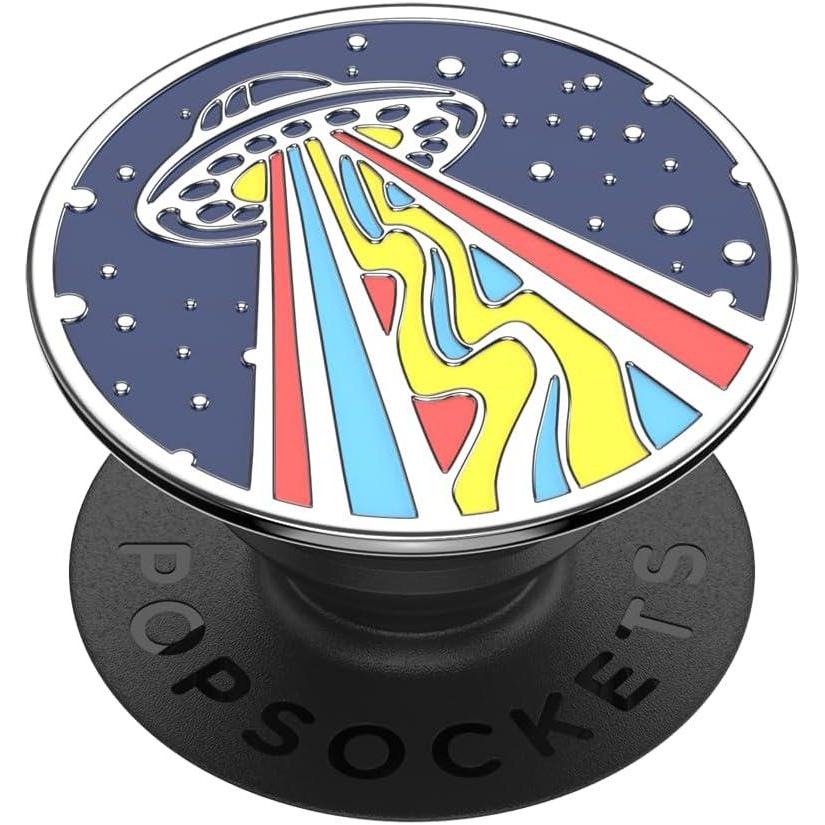 image:imagePopSockets Phone Grip for MagSafe Magnetic Holder Phone Stand Enamel Enamel Lunar Dreams PinkOut This World