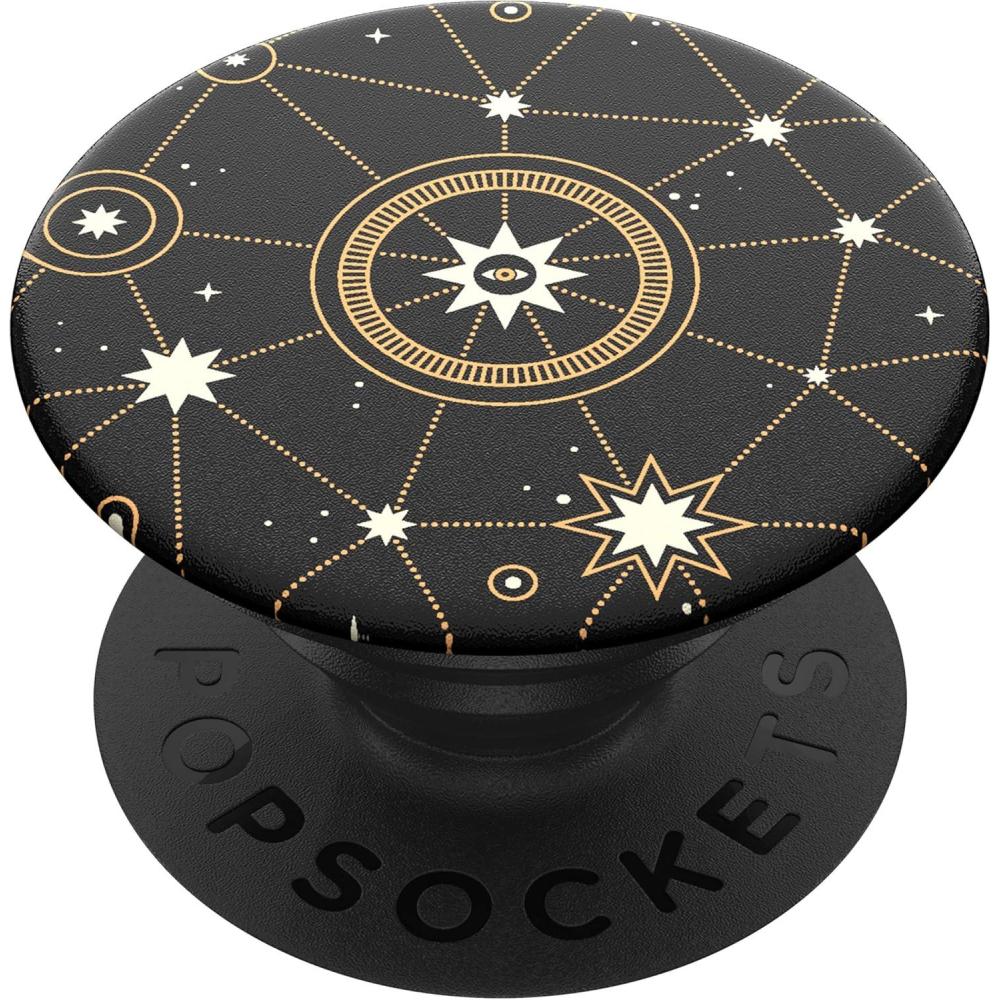 image:imagePopSockets Phone Grip for MagSafe Magnetic Holder Phone Stand Enamel Enamel Lunar Dreams PinkStar Chart