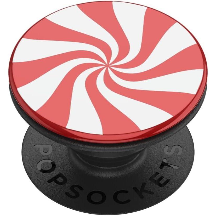image:imagePopSockets Phone Grip for MagSafe Magnetic Holder Phone Stand Spinner Black Radial BackspinPeppermint