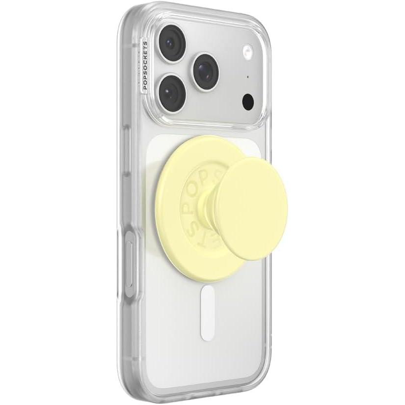 image:imagePopSockets Phone Grip for MagSafe Magnetic Holder Phone Stand Yellow Butter Yellow