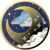 PopSockets Phone Grip for MagSafe, Magnetic Holder, Phone Stand, Enamel – Enamel Lunar Dreams Pink(Fly Me To The Moon)