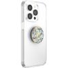 PopSockets Phone Grip for MagSafe, Magnetic Holder, Phone Stand, Enamel – Enamel Lunar Dreams Pink(The Heavens)