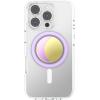 PopSockets Phone Grip for MagSafe, Magnetic Holder, Phone Stand, Enamel – Enamel Lunar Dreams Pink(Waxing Moon Lilac)
