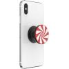 PopSockets Phone Grip for MagSafe, Magnetic Holder, Phone Stand, Spinner – Black Radial Backspin(Peppermint)