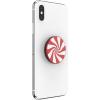 PopSockets Phone Grip for MagSafe, Magnetic Holder, Phone Stand, Spinner – Black Radial Backspin(Peppermint)