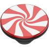 PopSockets Phone Grip for MagSafe, Magnetic Holder, Phone Stand, Spinner – Black Radial Backspin(Peppermint)
