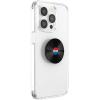 PopSockets Phone Grip for MagSafe, Magnetic Holder, Phone Stand, Spinner – Black Radial Backspin(Vinyl)