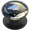 PopSockets Phone Grip for MagSafe, Magnetic Holder, Phone Stand, Enamel – Enamel Lunar Dreams Pink(Fly Me To The Moon)