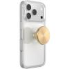 PopSockets Phone Grip for MagSafe, Magnetic Holder, Phone Stand, Spinner – Black Radial Backspin(Gold Radial Adhesive)