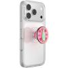 PopSockets Phone Grip for MagSafe, Magnetic Holder, Phone Stand, Spinner – Black Radial Backspin(Spin the Bottle)