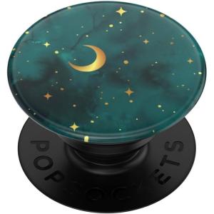 PopSockets Phone Grip for MagSafe, Magnetic Holder, Phone Stand, Enamel – Enamel Lunar Dreams Pink(Mystic Forest)