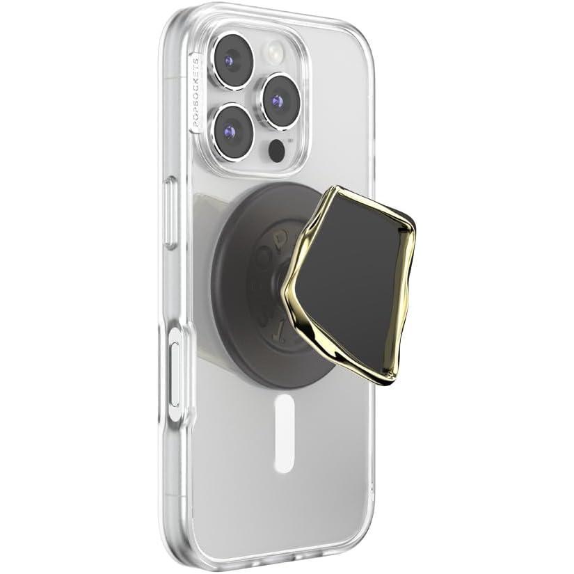 image:imagePopSockets Phone Grip for MagSafe Magnetic Holder Phone Stand Enamel  Enamel OpalEnamel Obsidian Cut