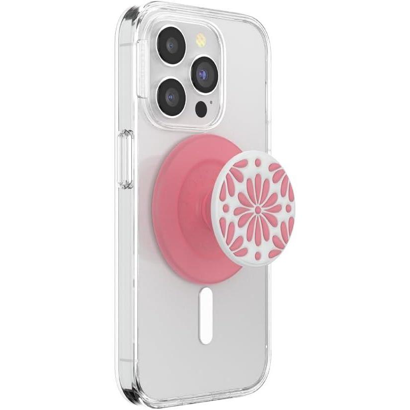 image:imagePopSockets Phone Grip for MagSafe Magnetic Holder Phone Stand Enamel Enamel Stamped BlackGlazed Putty