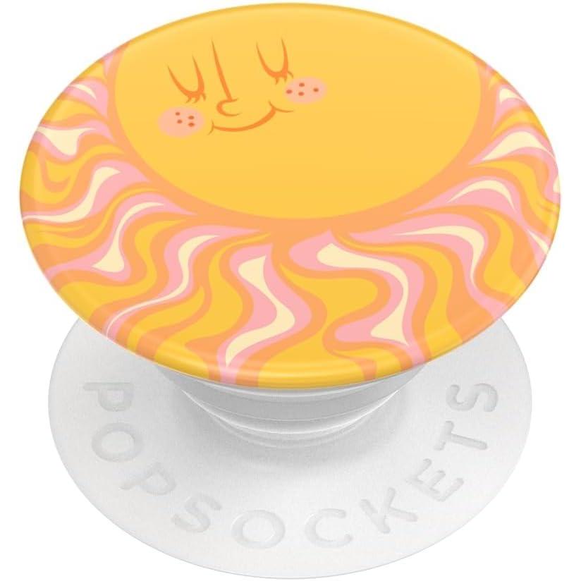 image:imagePopSockets Phone Grip for MagSafe Magnetic Holder Phone Stand Enamel  Enamel Stamped BlackSunny Groove