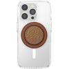 PopSockets Phone Grip for MagSafe, Magnetic Holder, Phone Stand, Enamel – Enamel Stamped Black(Enamel Hammered Copper Tone)