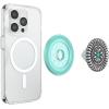 PopSockets Phone Grip for MagSafe, Magnetic Holder, Phone Stand, Enamel – Enamel Stamped Black(Enamel Stamped)