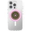 PopSockets Phone Grip for MagSafe, Magnetic Holder, Phone Stand, Enamel – Enamel Stamped Black(Enamel Stamped Pink)