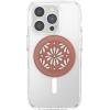 PopSockets Phone Grip for MagSafe, Magnetic Holder, Phone Stand, Enamel – Enamel Stamped Black(Glazed Terracotta)