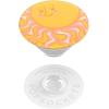 PopSockets Phone Grip for MagSafe, Magnetic Holder, Phone Stand, Enamel – Enamel Stamped Black(Sunny Groove)