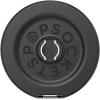 PopSockets Round Magnetic Base Only, Compatible with PopSockets Tops, Kick-Out – Glossy White(Black)