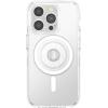 PopSockets Round Magnetic Base Only, Compatible with PopSockets Tops, Kick-Out – Glossy White(Clear)