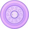 PopSockets Round Magnetic Base Only, Compatible with PopSockets Tops, Kick-Out – Glossy White(Dusty Lavendar)