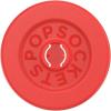 PopSockets Round Magnetic Base Only, Compatible with PopSockets Tops, Kick-Out – Glossy White(Rosso Red)
