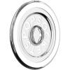 PopSockets Round Magnetic Base Only, Compatible with PopSockets Tops, Kick-Out – Glossy White(Clear)