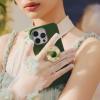PopSockets Phone Grip for MagSafe, Magnetic Holder, Phone Stand, Crystal – Eye of the Beholder Gold(Brooch Jade)